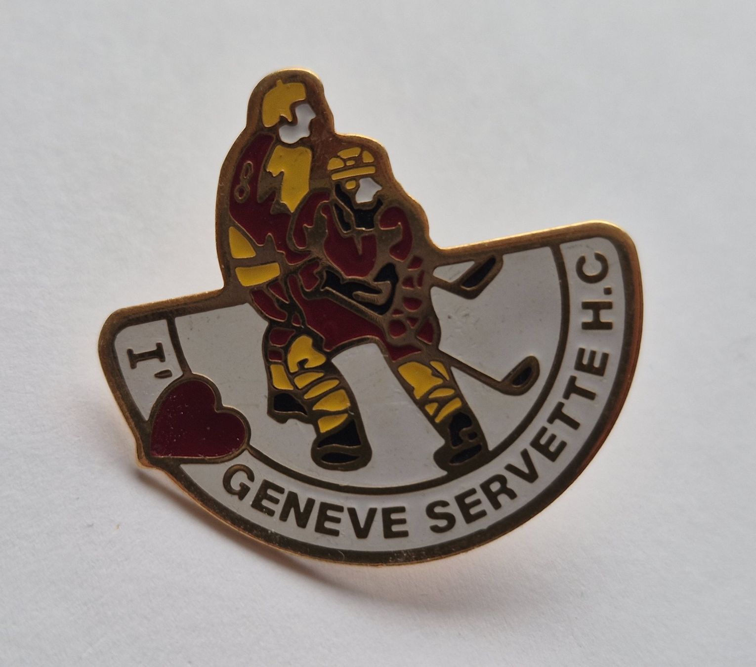 Placchette & Badge: H.C Servette Genève    Eishockey   -     Pin – Usato da Niederweningen venduto da Obson