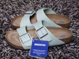 Birkenstock, Arizona, Gr. 40, Leder, Soft Fussbett, NEU
