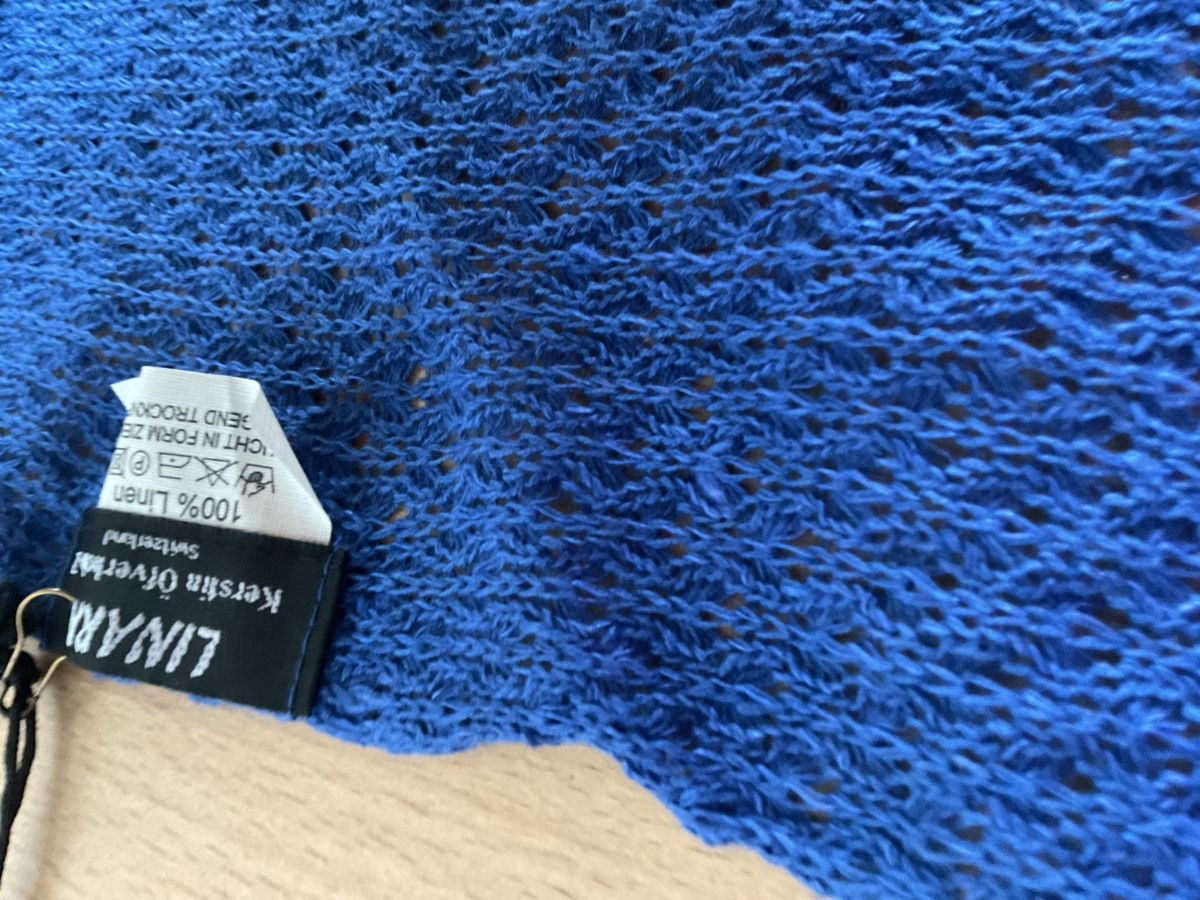 Foulard & Sciarpe: Linara LinenSchal blau – Nuovo (secondo la descrizione) da Wil ZH venduto da RiccardaWegmann 4