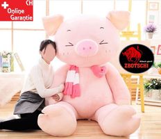 Mega XXL Plüsch Schwein Säuli XXL Plüschtier Kuscheltier