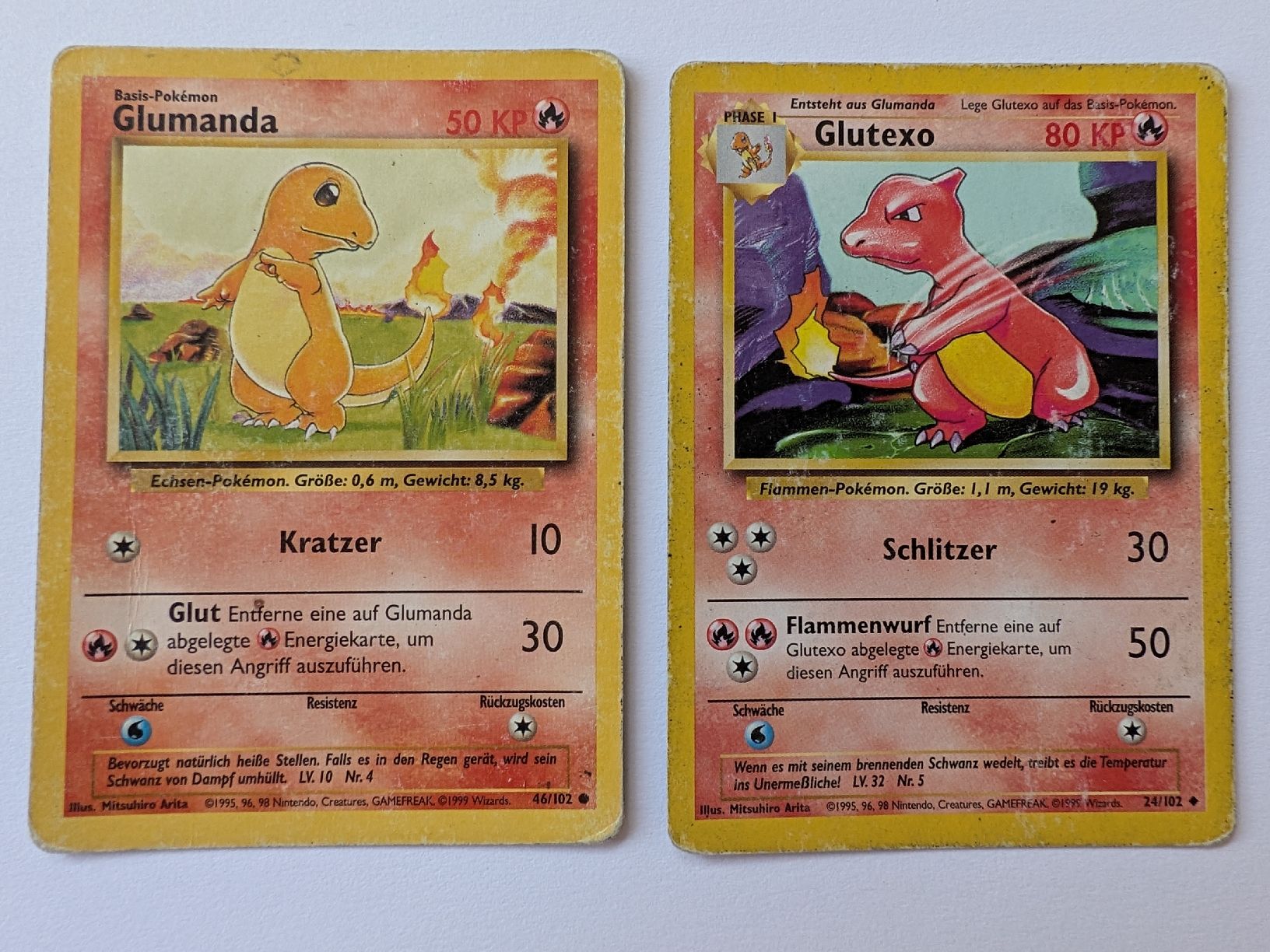 Pokémon Sammelbilder & Trading cards: Glumanda & Glutexo – Neu (gemäss Beschreibung) aus Märstetten von eri_9lt8