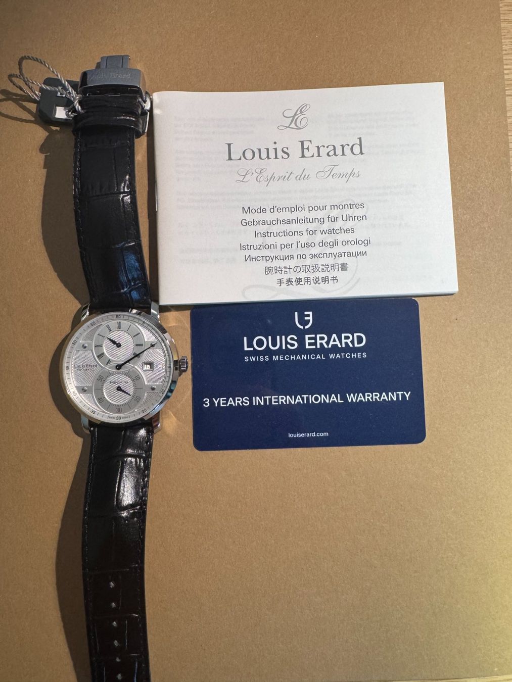 Louis Erard Orologi: Louis Erard Swiss Made, Regulator Automatic – Nuovo e nell'imballaggio originale da Hombrechtikon venduto da Harosa 4