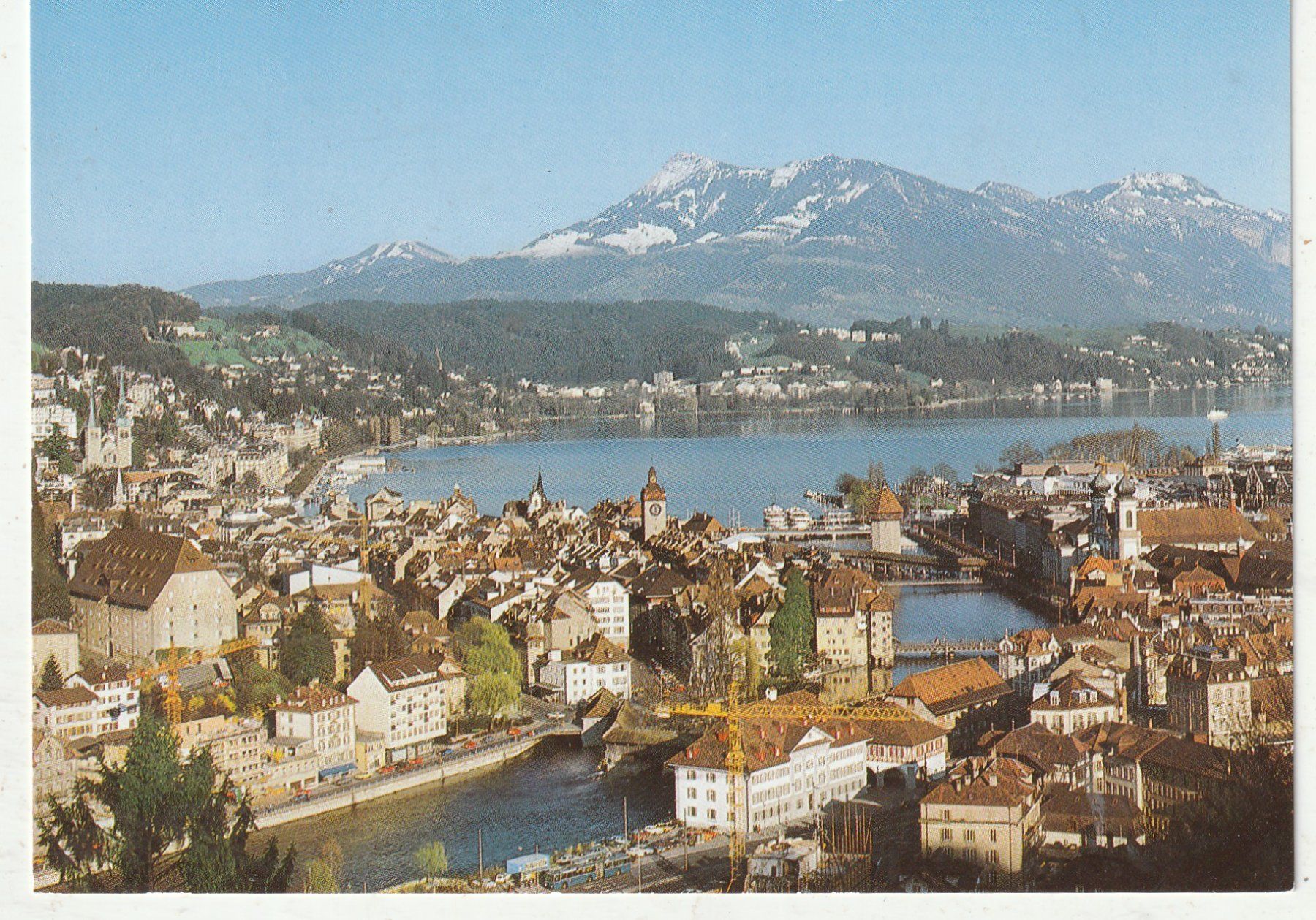Cartoline postali: Luzern – Usato da Lumbrein venduto da made02
