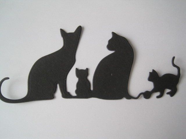 Papiere: Stanz-Papier Motive Katzen – Neu und originalverpackt aus Schachen LU von moepsli5