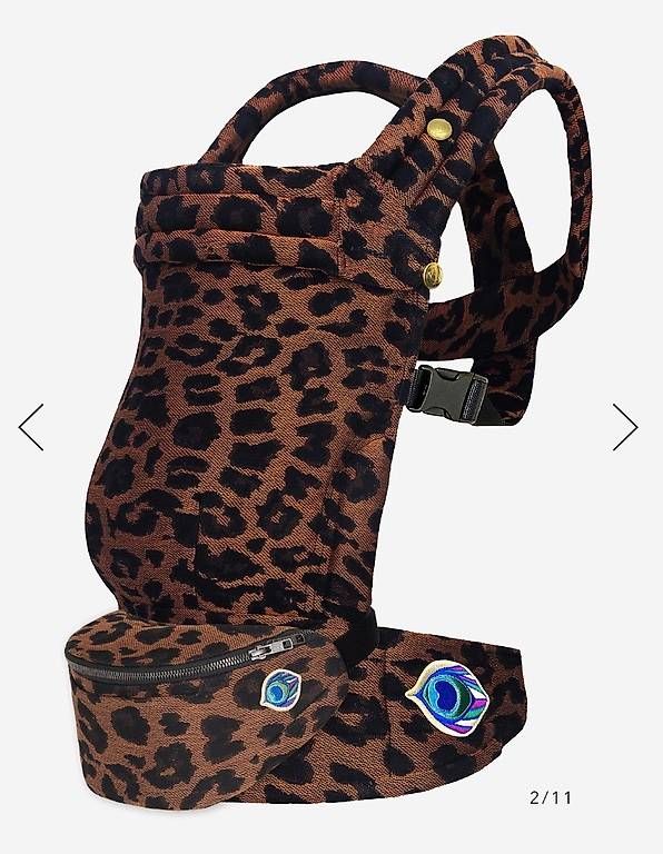 Artipoppe Marsupi portabebè: Artipoppe Zeitgeist Leopard Classic + Magic Belt bag – Nuovo e nell'imballaggio originale da Basel venduto da Roasty