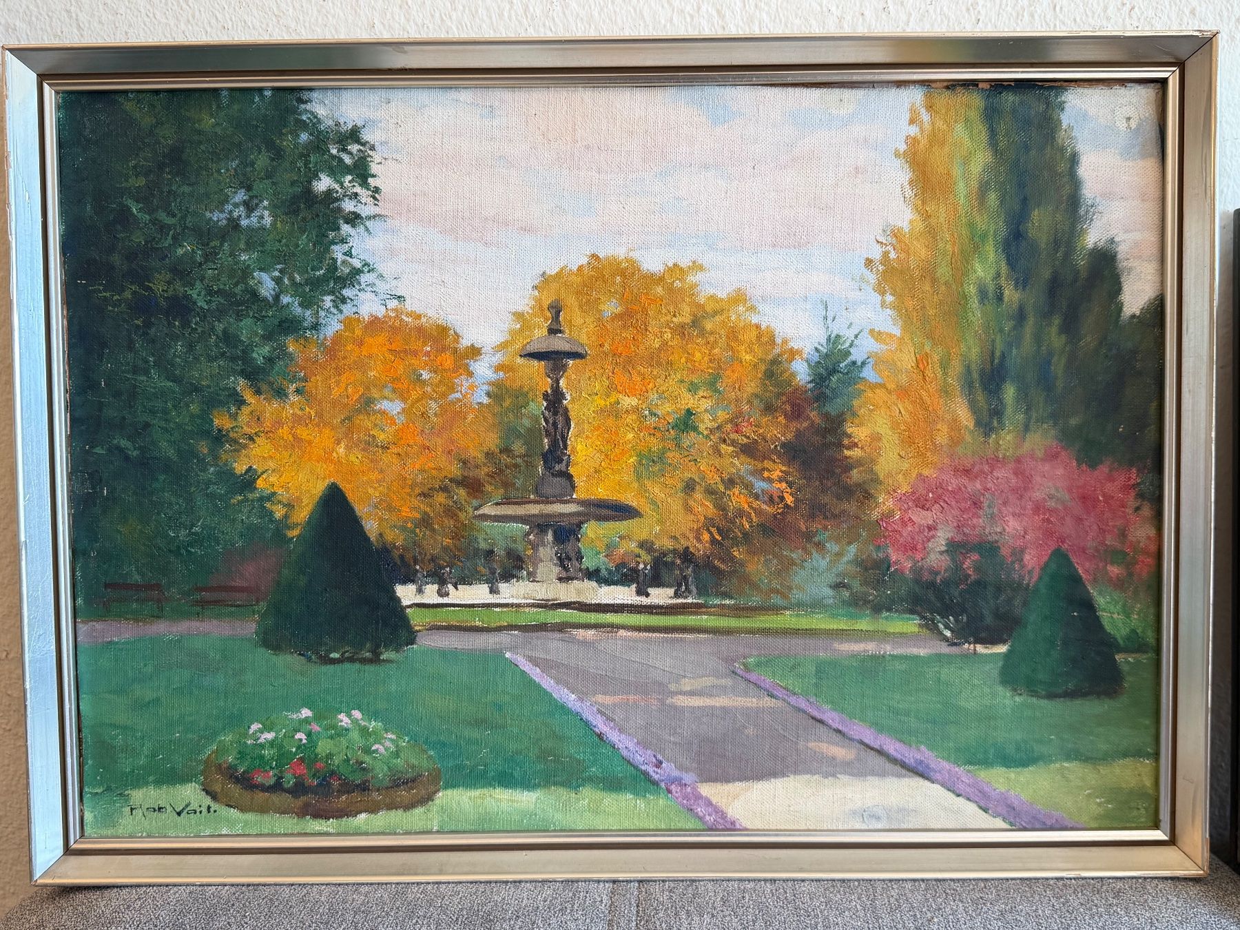 Dipinti: Robert VOIT (1889-1963) Robert FOIT  Original Gemälde – Usato da Basel venduto da PAUL_ART 1