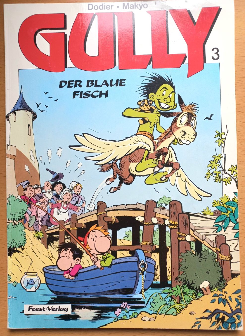 Fumetti: Comic - Gully 3 - Der blaue Fisch – Usato da Niederuzwil venduto da lubimaja