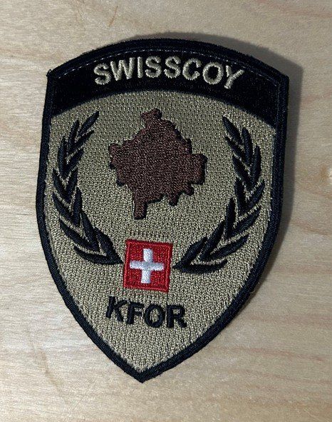 Swisscoy Plaketten & Abzeichen: Badge "Swisscoy KFOR" – Gebraucht aus Zürich von rob_s967