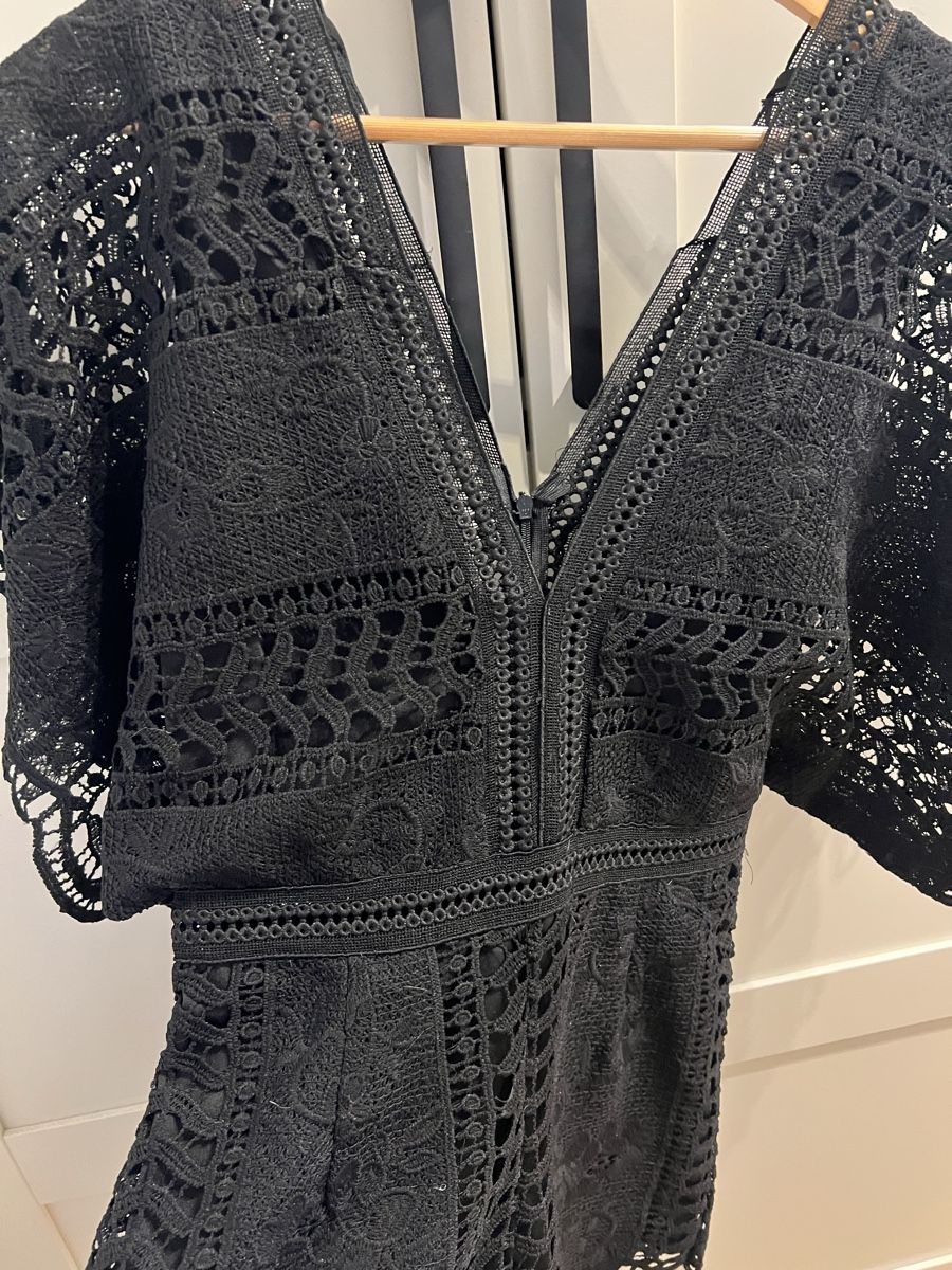 Tute: Combi short noire en dentelle – Nuovo (secondo la descrizione) da Ropraz venduto da Angy.ruiz 2