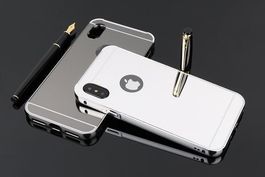 Luxus Aluminium Spiegel iPhone Xs / X