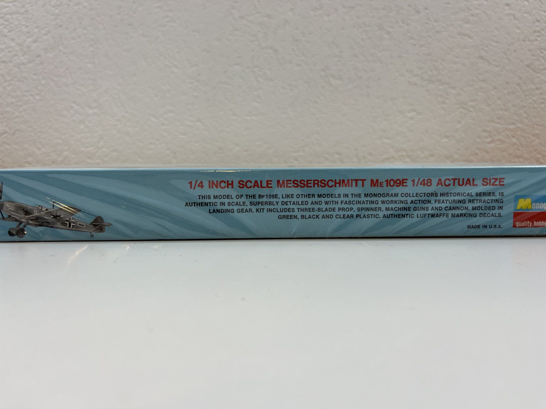 Modellbausätze & Standmodelle: Monogram: 1/48 Messerschmitt ME 109E – Neu (gemäss Beschreibung) aus Yverdon-les-Bains von  2