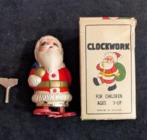 Weihnachtsmann Spielzeug MS157 Uhrwerk, Originalverpackung