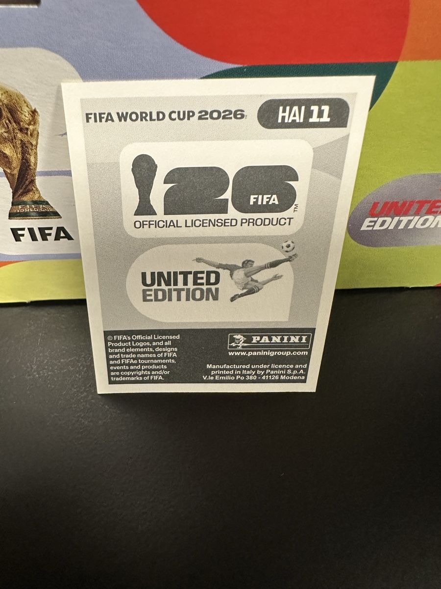 Panini Carte collezionabili: HAI 11 - Panini WM 2026 – Nuovo (secondo la descrizione) da Kreuzlingen venduto da Bes-GamingCollection 1
