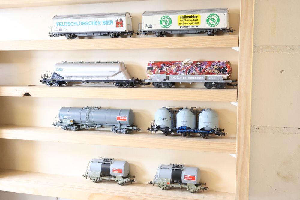 Heris / ROCO 8 x SBB Tankwagen & Güterwagen H0 (Gebraucht) in ...