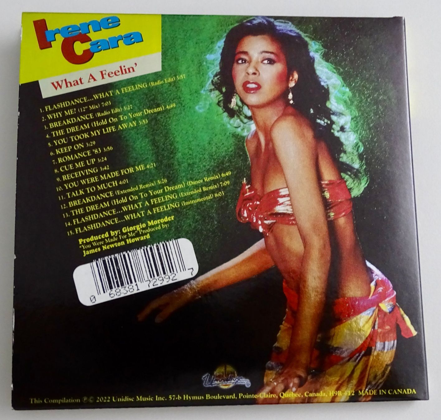 CD: Irene Cara What a Feelin' CD Flashdance – Usato da Gwatt (Thun) venduto da samojede67 1