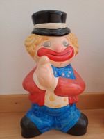Keramikclown als Spardose