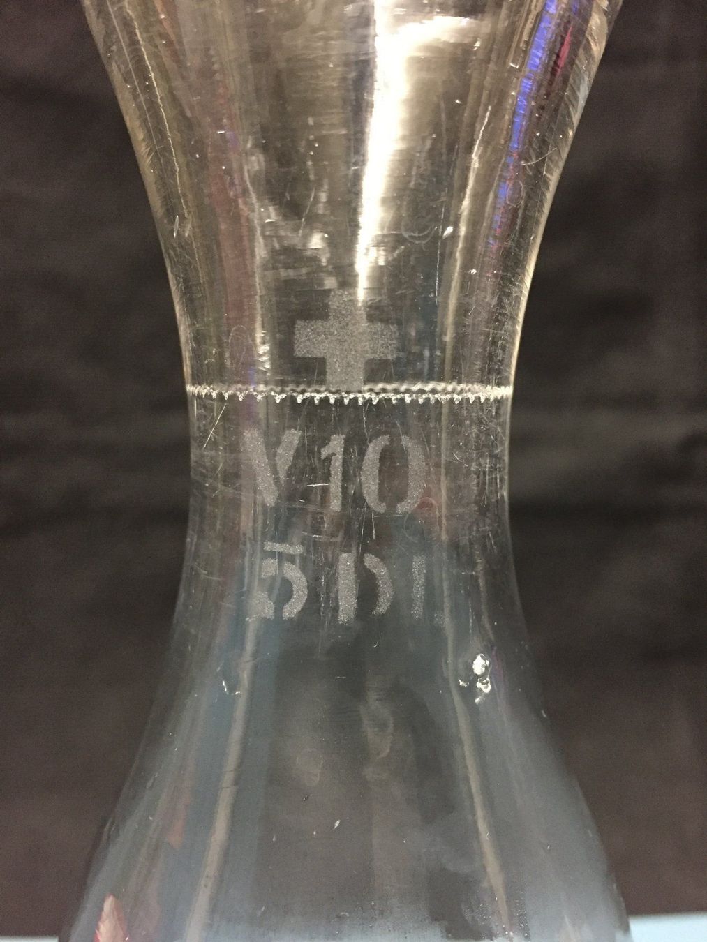 Bottiglie: Antike Schweizer Glasflasche aus 1910 – Usato da Schaffhausen venduto da vintageworld
