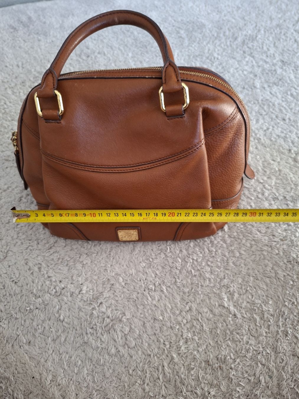 Mcm Borse da donna: Sac à main MCM cuir marron – Usato da Renens VD venduto da ser_j2fn 8