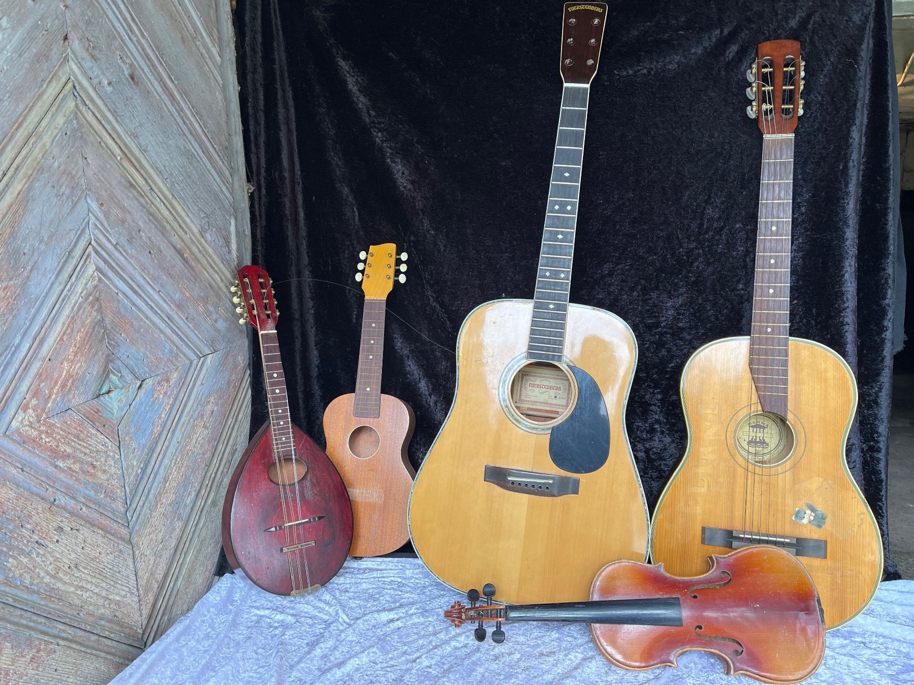 Strumenti musicali: Diverse Instrumentensammlung für Basteln oder Dekoration – Usato da Bremgarten b. Bern venduto da pixipan