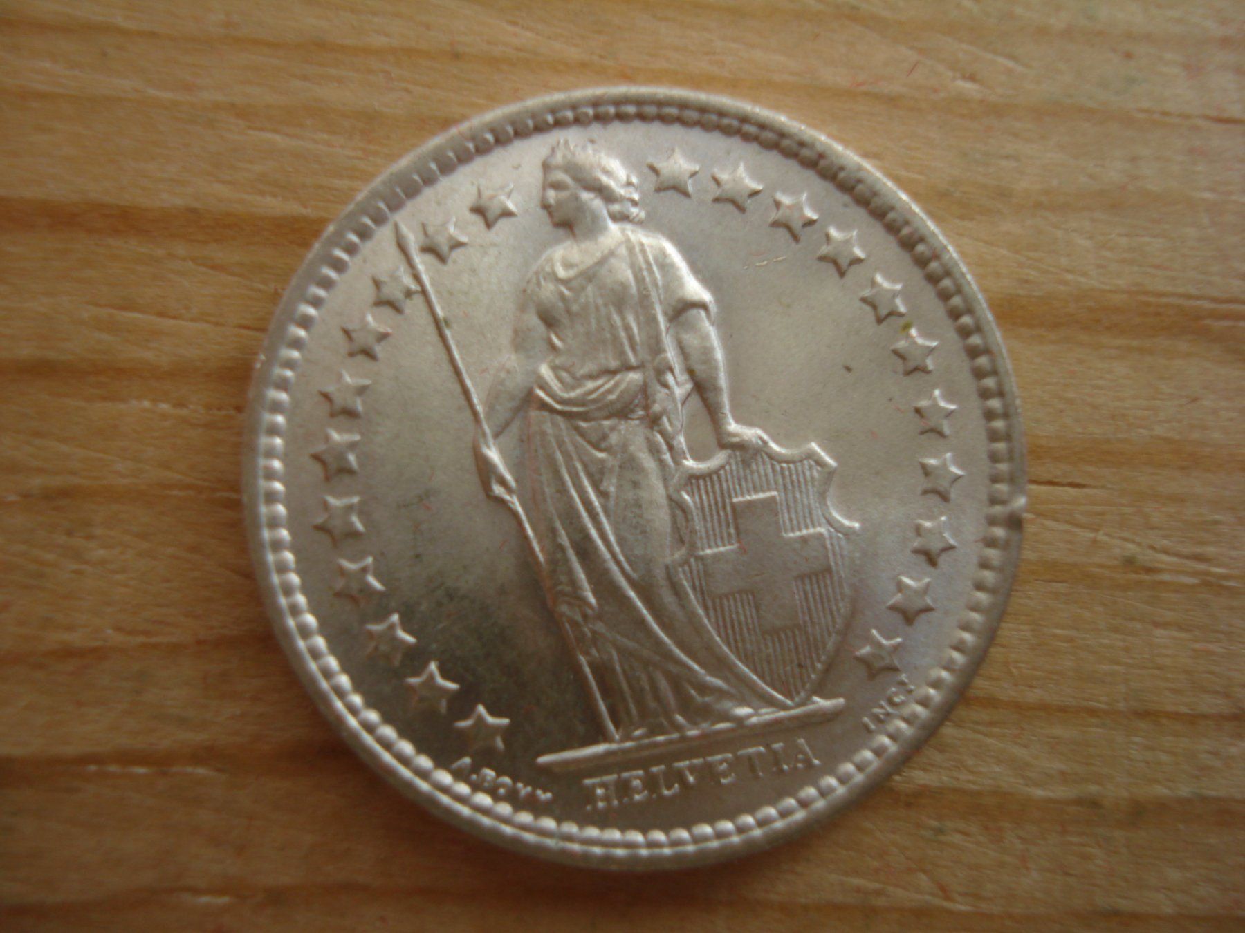 Tutti le monete: (S1)      1/2 Franken 1962 STGL – Usato da Erlach venduto da Net-Coins 1