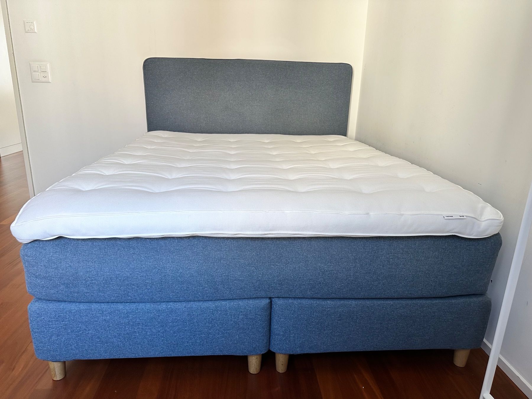 Ikea Letti: Ikea Boxspring Bett - ESPEVÄR / VÅGSTRANDA / TUSTNA – Usato da Zürich venduto da Mishimi 2