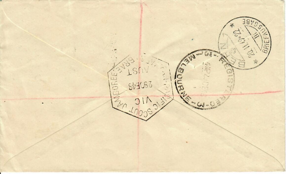 Tutti i francobolli: Pfadfinderlager Australien 1948/49 – Usato da Hochdorf venduto da Ziegel-16 1