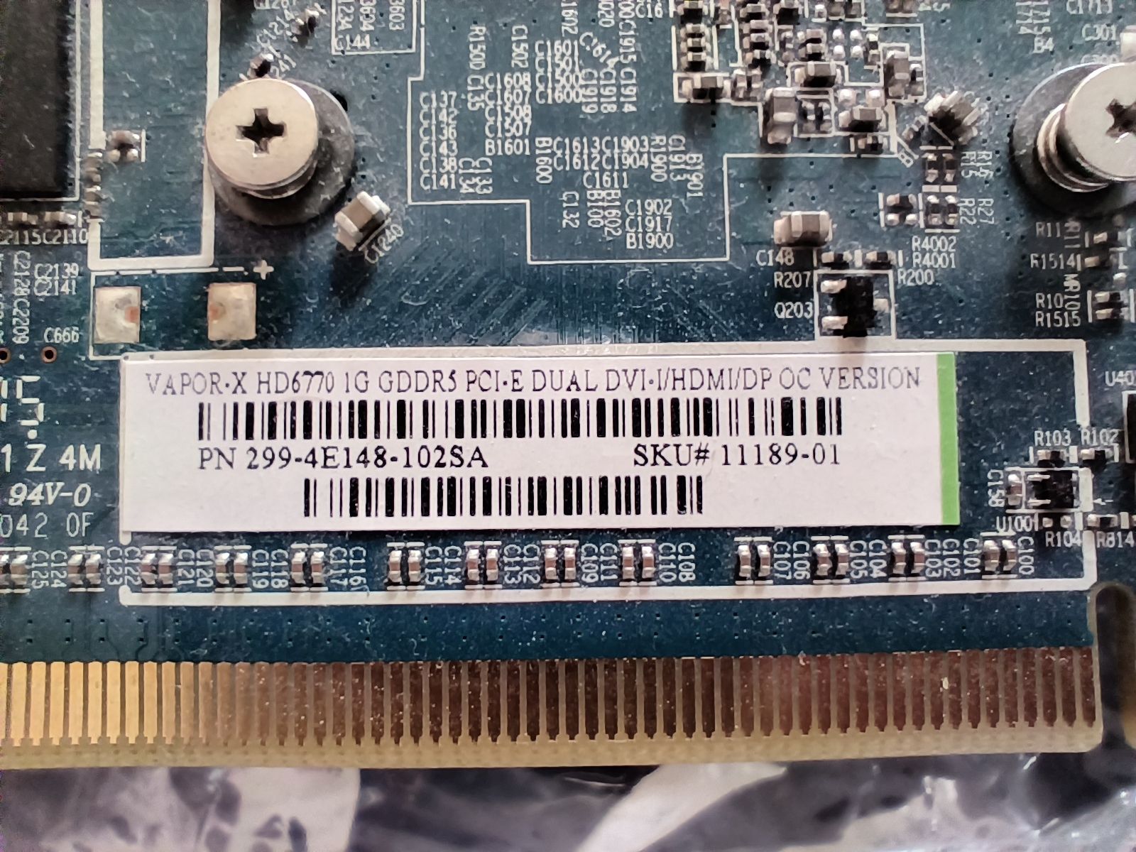 Amd Schede grafiche: Vapor-x Radeon HD6770 – Usato da Bretzwil venduto da king-richard01 3