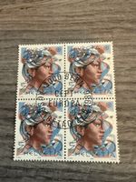 Schweiz Briefmarke 1988, Viererblock, Top!