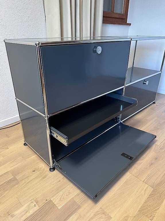 USM Kommoden: Commode USM Haller en Gris Anthracite // Ref. AY0452 – Gebraucht aus Ravoire von ARKY_s 4