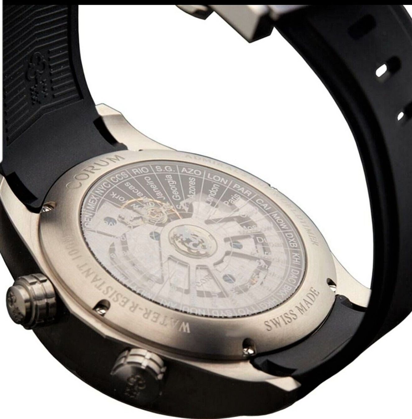 Corum Orologi: *** Corum Admiral " Worldtimer " automatic *** état neuf *** – Nuovo (secondo la descrizione) da Sierre venduto da imaginations 5