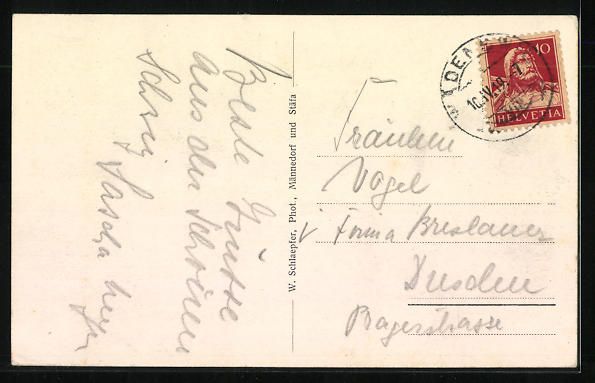 Cartoline postali: Rapperswil, Ufer mit Segelbooten und Hot – Usato da Berlin venduto da bartko-reher 1
