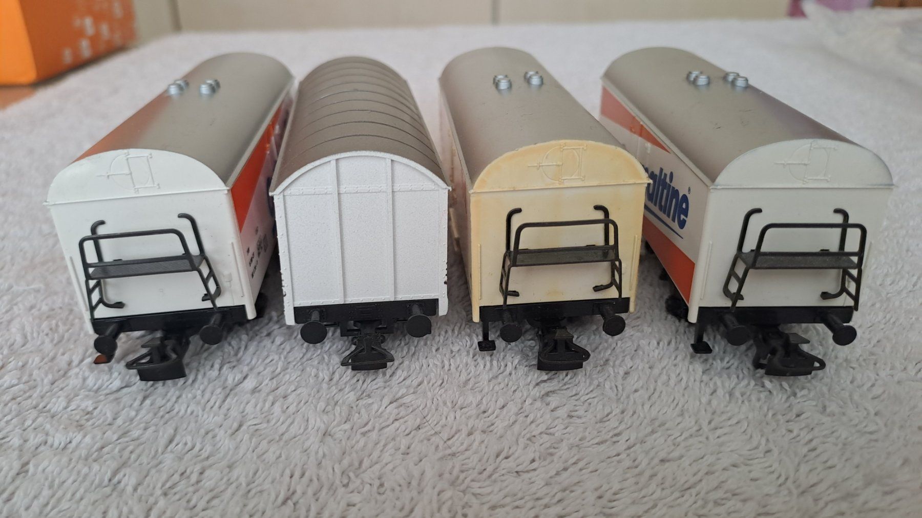 Märklin Modelleisenbahnen: Märklin 4/Lima 2 Güterwagen H0 WS/01 – Gebraucht aus Winterthur von Riebeli333 4