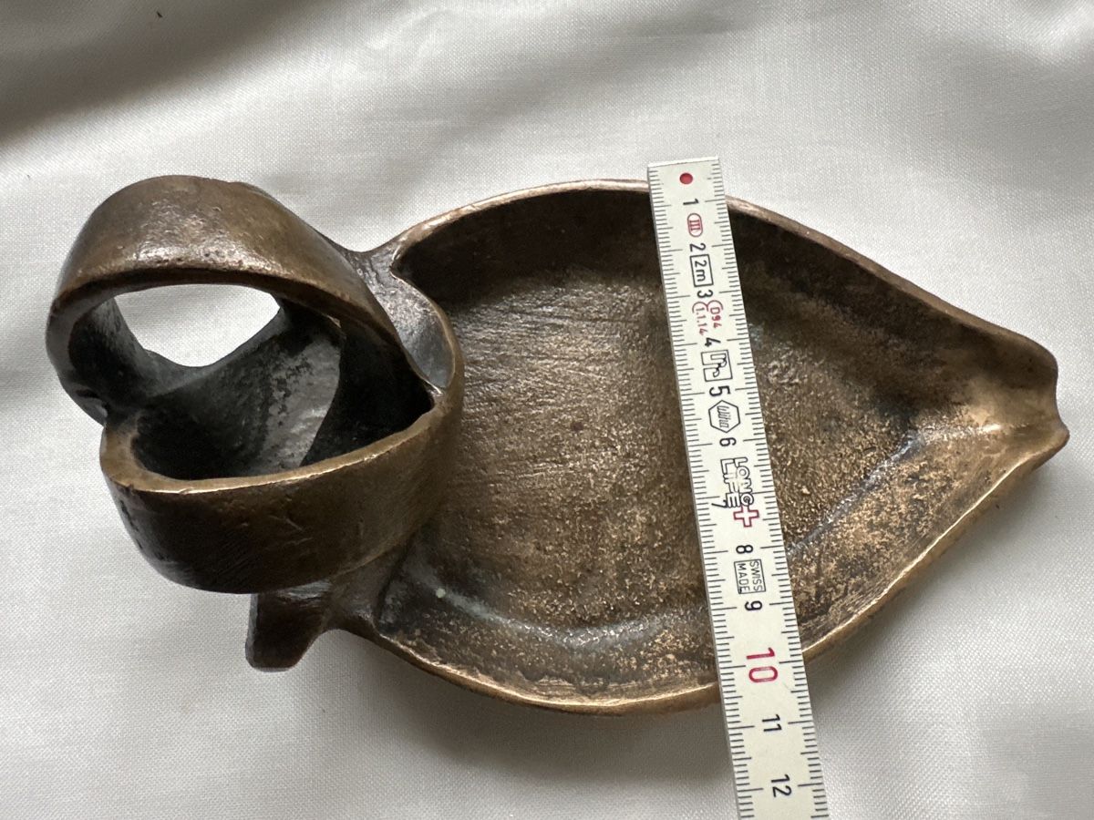 Portacenere: Bronze Aschenbecher Kugler 1854 1954 – Usato da Zürich venduto da Chaeffeler 2