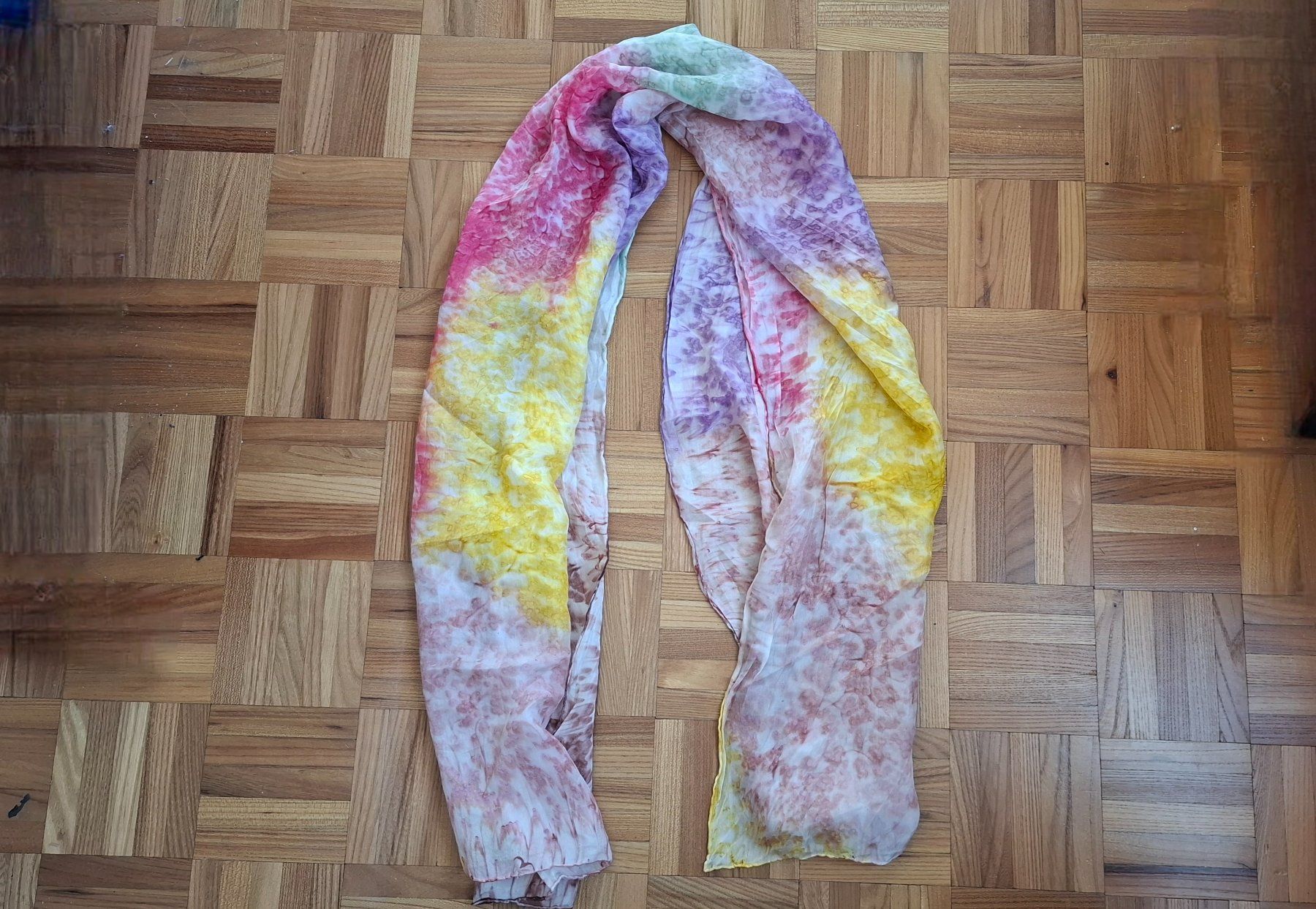 Foulard & Sciarpe: Foulard Batik coloré/Batikschal Bunt – Nuovo (secondo la descrizione) da MOUTIER venduto da Anto21