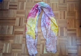 Foulard Batik coloré/Batikschal Bunt