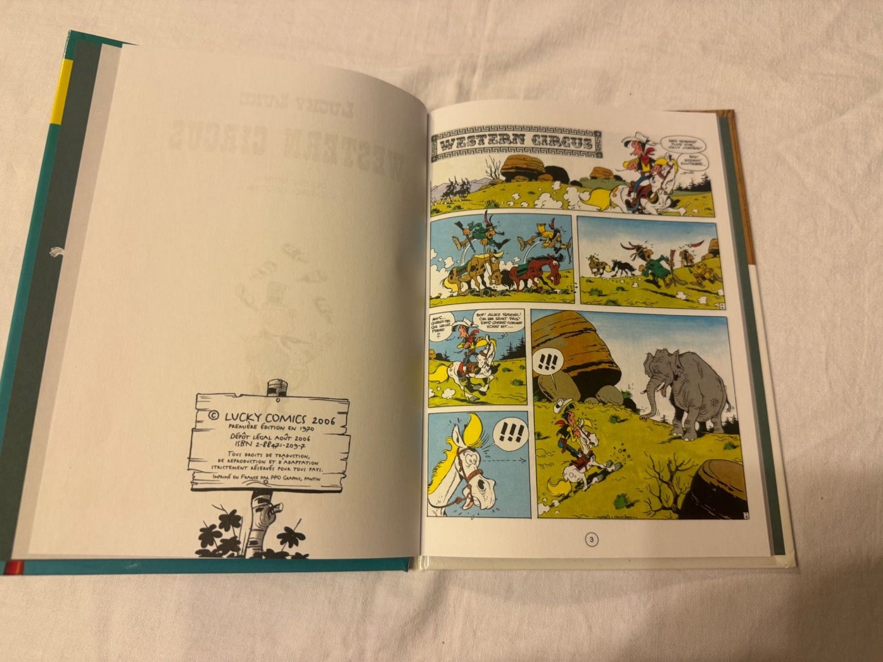 BD: Lucky Luke Western Circus - Comics – Neuf (Voir description) à La Chaux-de-Fonds par Marteaux 2