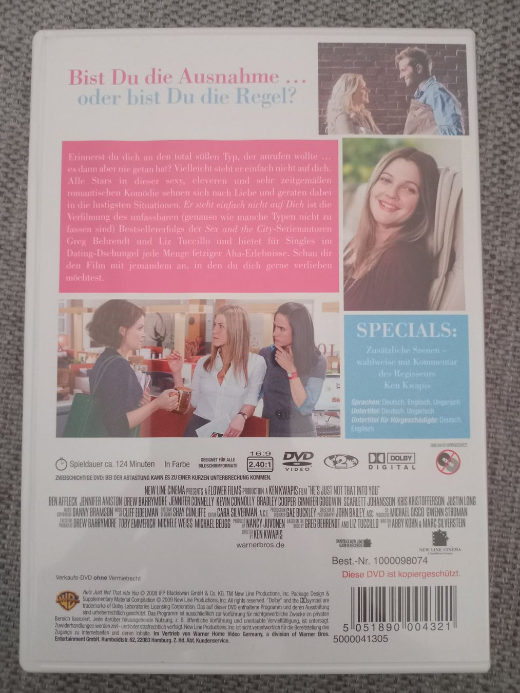 Alle DVDs: Er steht einfach nicht auf Dich – Gebraucht aus Zollikofen von jde_72zf 1