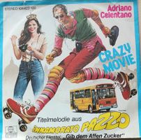 Vinyl Single Adriano Celentano - Crazy Movie