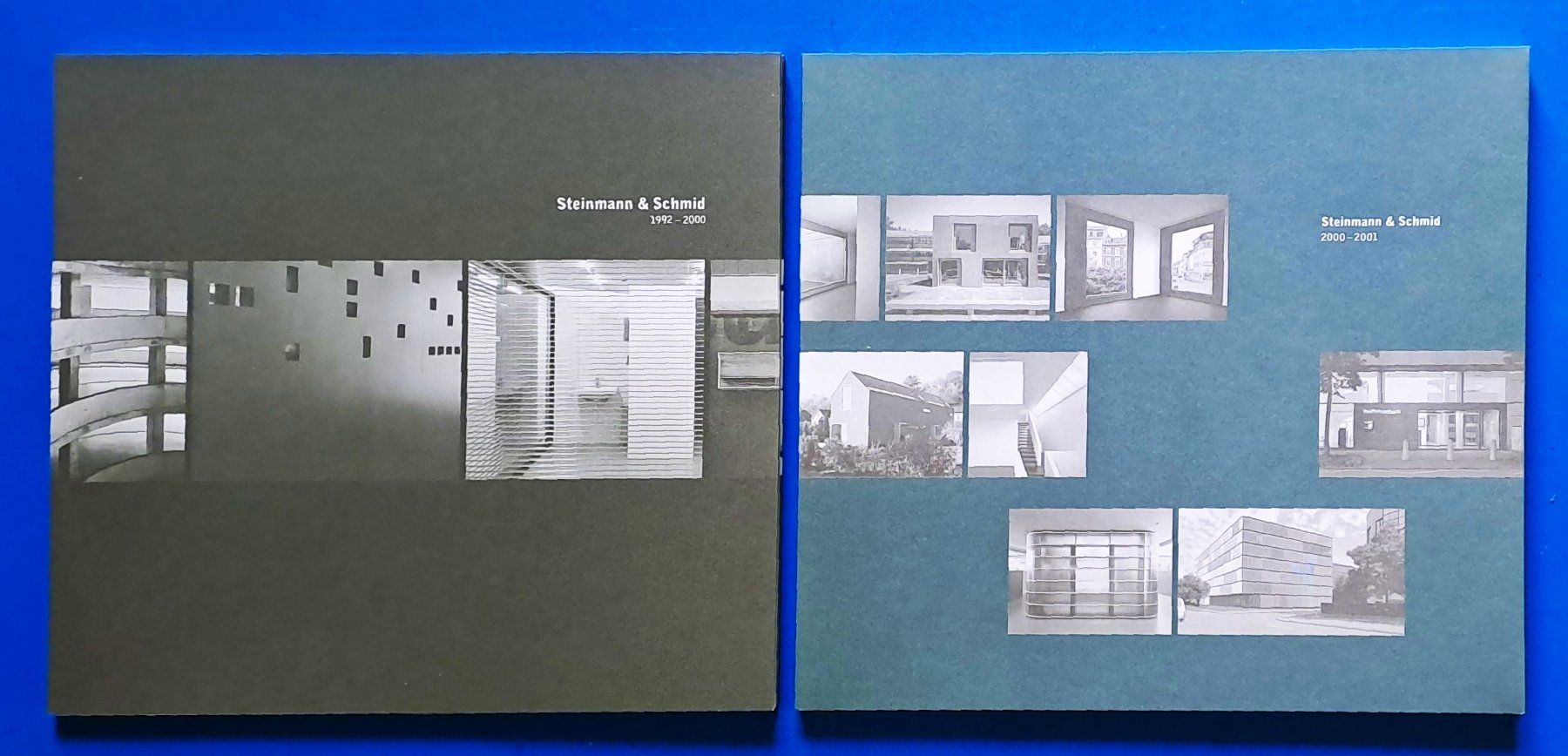 Libri: Architektur: Steinmann & Schmid Basel. 2 Bände EA in Schuber – Usato da Zürich venduto da archiphil