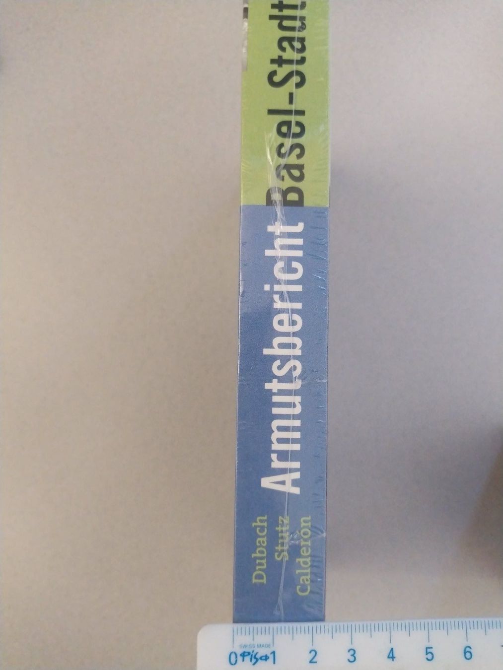 Bücher: CMV: Armutsbericht Basel-Stadt - Ursachen, Dynamiken, Handl. – Neu und originalverpackt aus Sissach von Heimat_Buch 2