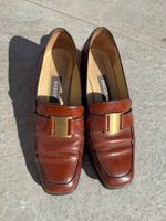 Bally Damen-Loafer – Cognacbraunes Leder