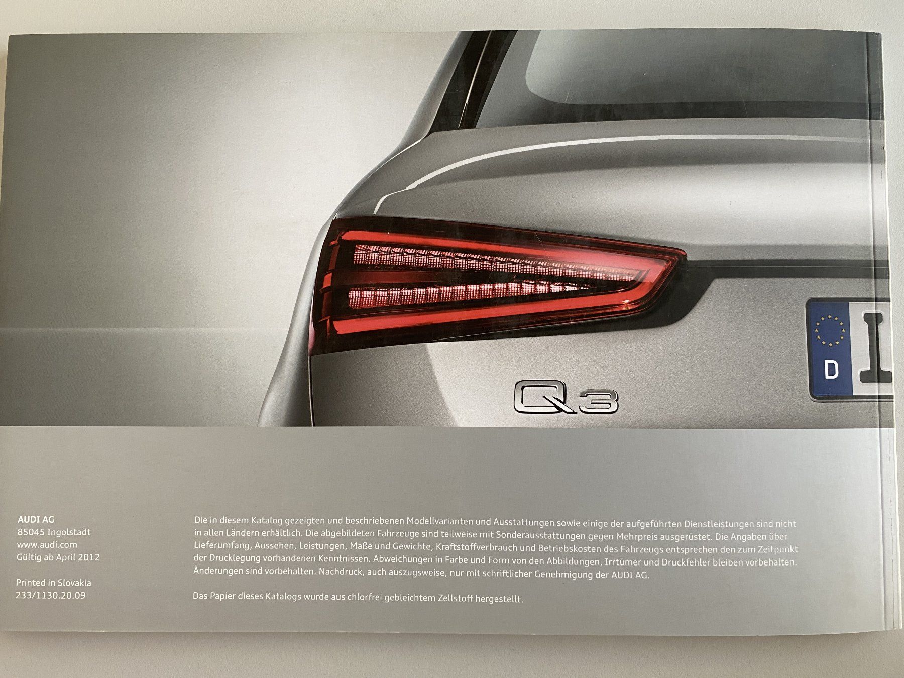 Riviste & Magazine: Audi Q3 Magazin (04.2012) – Usato da Alpnach-Dorf venduto da Hess-Automobile 4