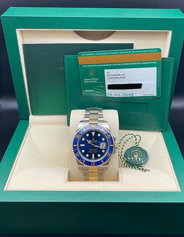 Rolex Orologi: Rolex Submariner Date Ref. 116613LB "Bluesy" 40mm 2018 – Usato da Lugano venduto da luganotopwatches 9