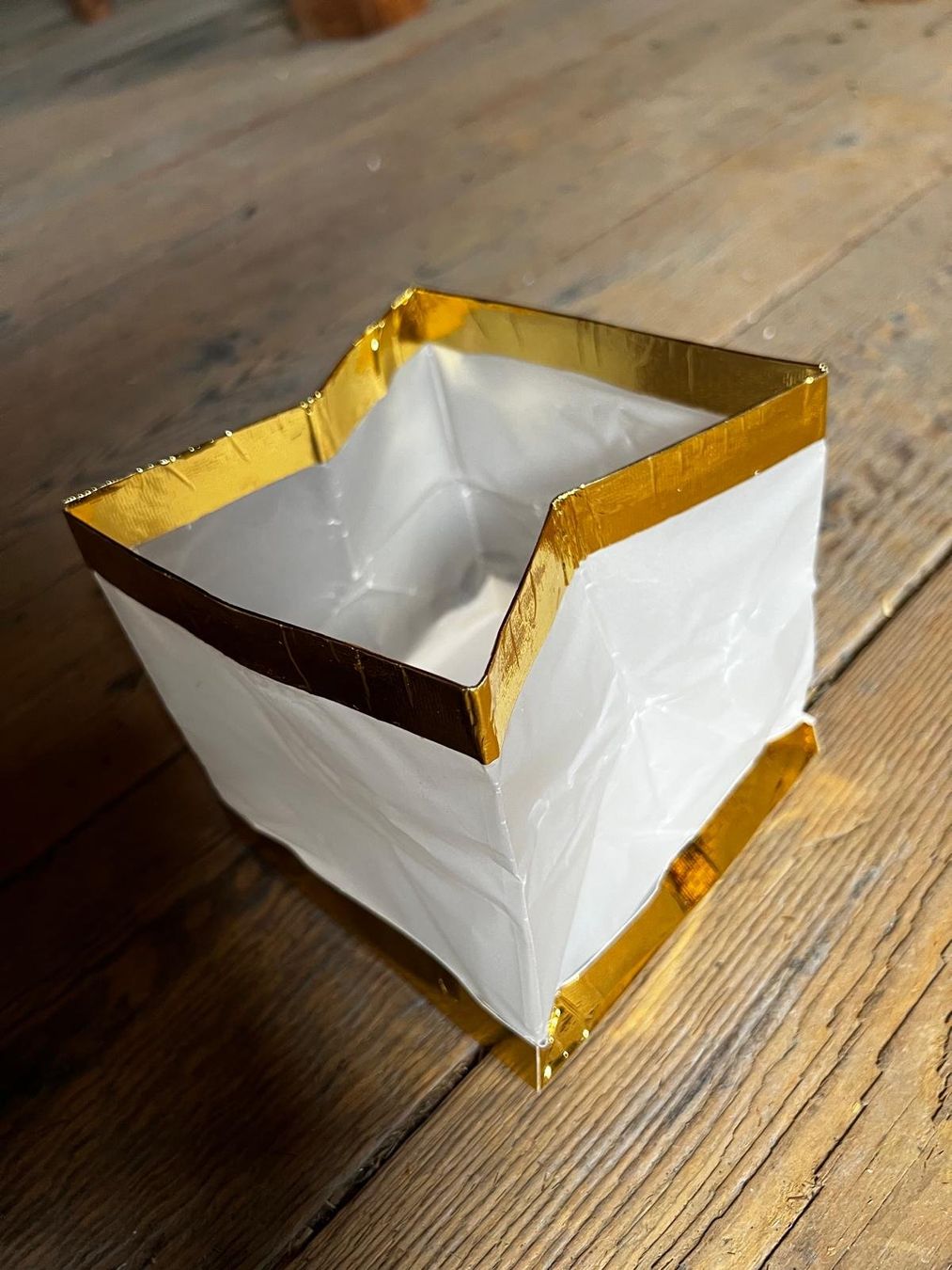 Tutte le decorazioni: 10 Windlichter mit goldenem Rand – Nuovo e nell'imballaggio originale da Büsserach venduto da 11naomi 1