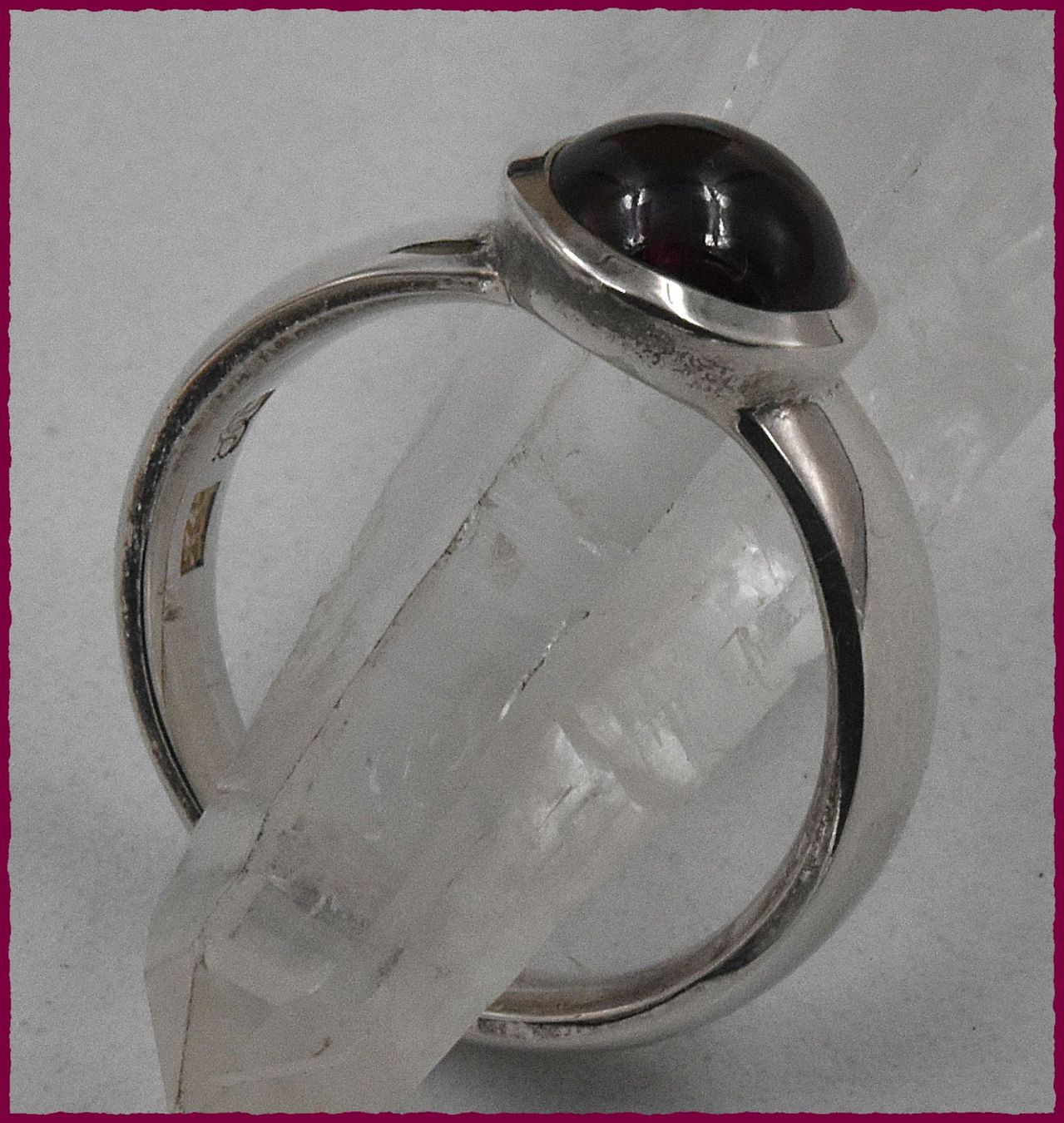 Anelli: Almadin Granat Ring 925 Silber – Nuovo e nell'imballaggio originale da Oberglatt ZH venduto da Goldfee1 2