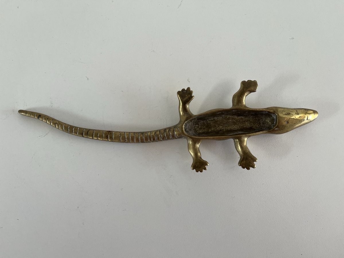 Statuette: Krokodil aus Messing – Usato da Wetzikon ZH venduto da seli03 7
