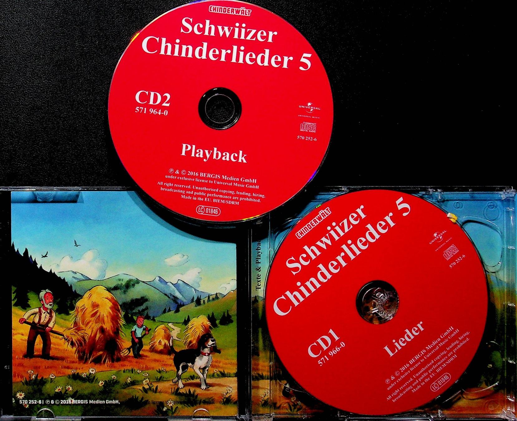 CD: Doppel-CD   Schwiizer Chinderlieder 5 – Usato da Reitnau venduto da Zaomir 2