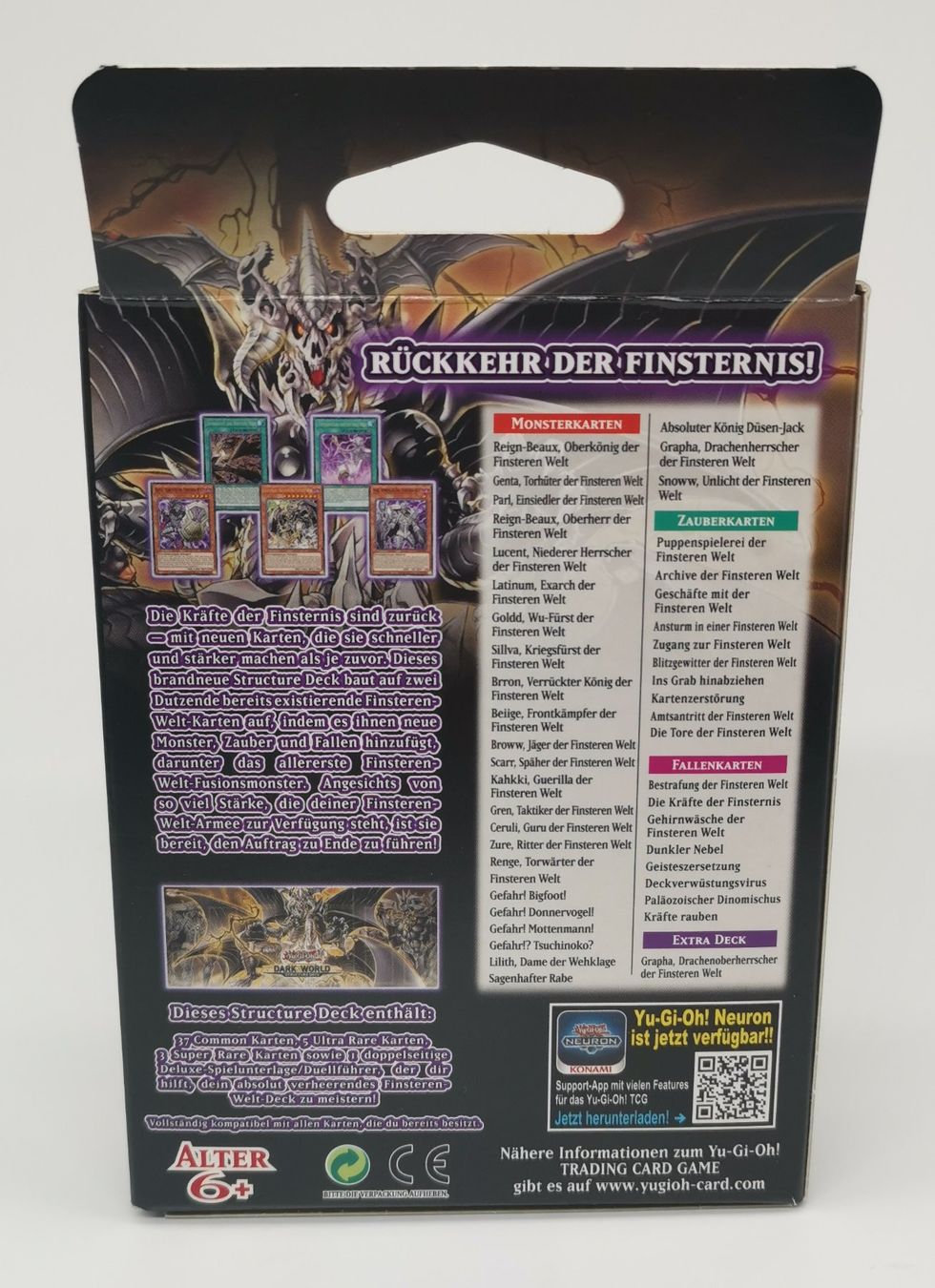 Cartes: YuGiOh - Structure Deck: Dark World / DE – Neuf (Voir description) à Niederglatt ZH par RetroBros 3