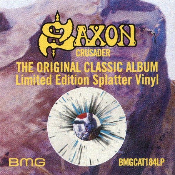 Dischi in vinile: Saxon – Crusader - Remastered, Splatter – Nuovo e nell'imballaggio originale da Brittnau venduto da Zibu 2