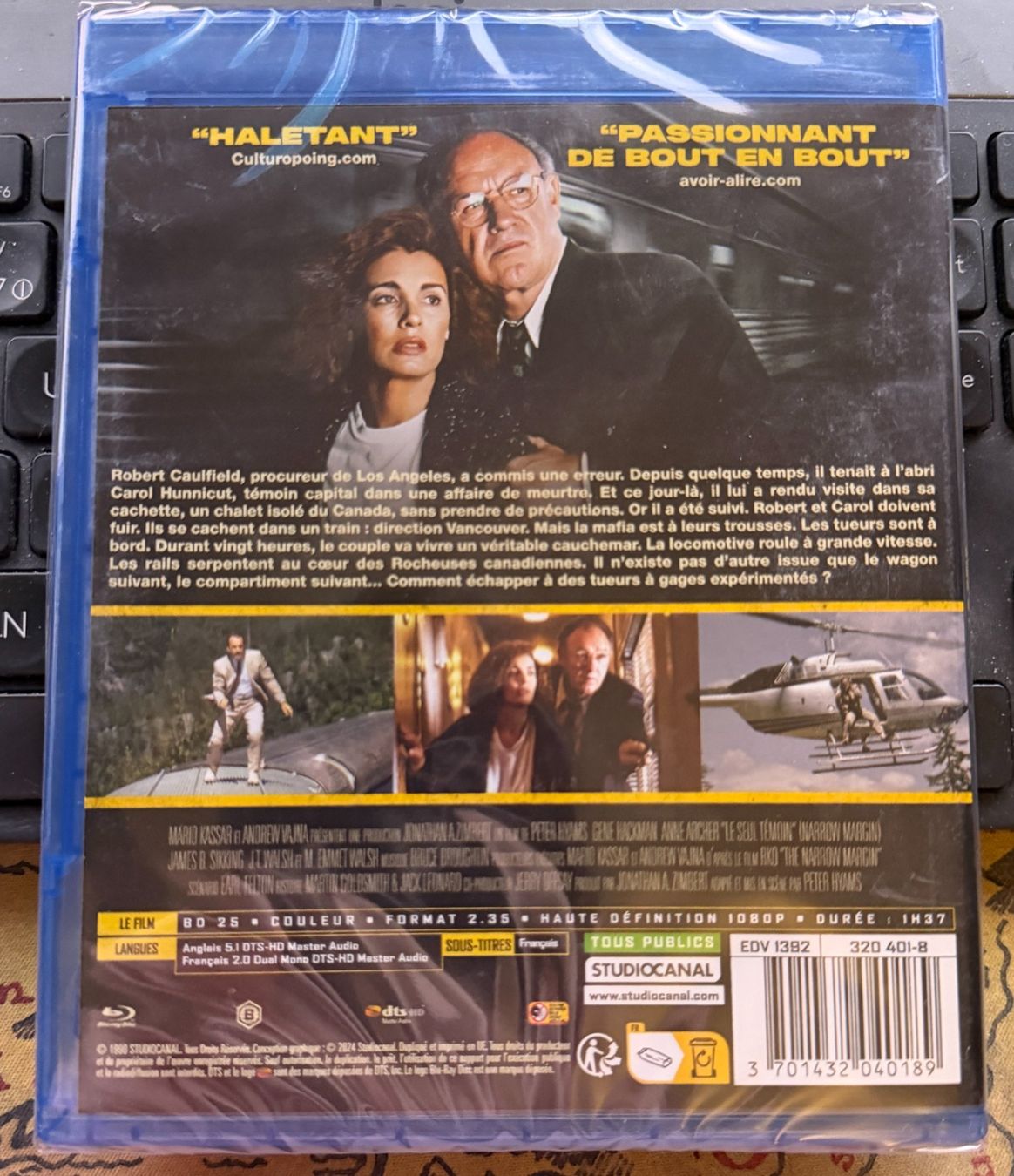 Alle DVDs: Le Seul témoin (1990) - Blu-ray – Neu und originalverpackt aus Semsales von __Florian__ 2